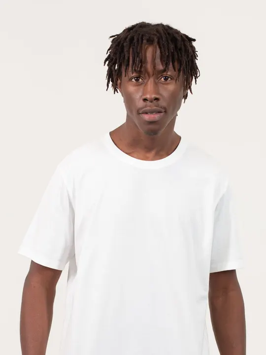 Camiseta básica, branco, foto 3