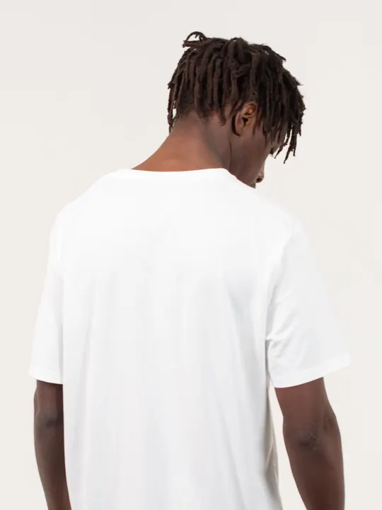 Camiseta básica, branco, foto 4