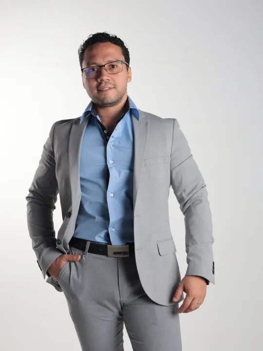 Blazer masculino, cinza